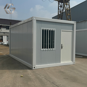 <span class=keywords><strong>Maison</strong></span> conteneur modulaire préfabriquée de 20 pieds à assemblage rapide, bureau mobile, logement de chantier détachable sur mesure, <span class=keywords><strong>maison</strong></span> en boîte - Product Image 2