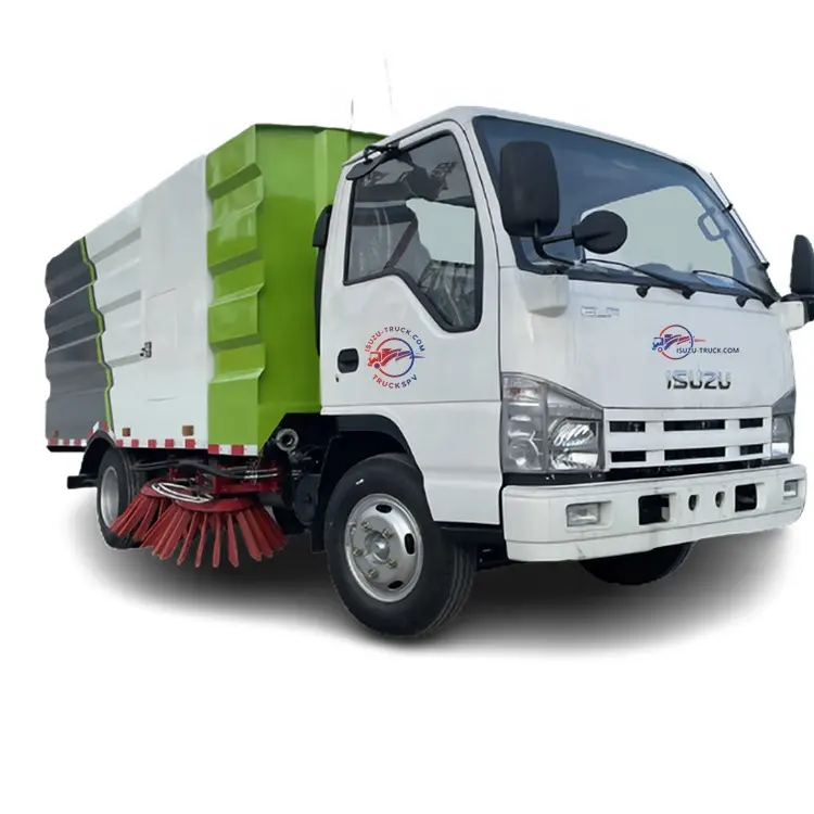 Di động đường cơ khí đường phố quét hỗ trợ tuyết sạch xe tải sản xuất tại Trung Quốc