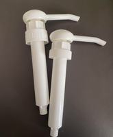 Pompe à sauce en plastique de qualité alimentaire 38/410 pour ketchup/chocolat, pompe à sirop de café pour bouteille, pompe à sirop