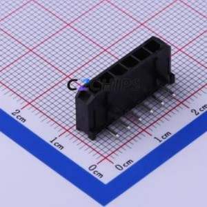 X3025WR-06-9TSN Wire-to-Board Pin Header Bent Lead Through Hole,P=3mm Connector 1x6P 3mm Right Angle Insert 6P - Product Image 1