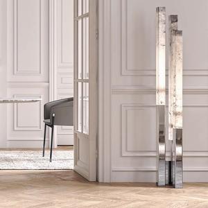 Nueva Lámpara de Pie de Mármol Español de Acero Inoxidable, Modelo Simple de Diseño, para Sala de Ventas, Oficina, Sala de Estar - Product Image 3