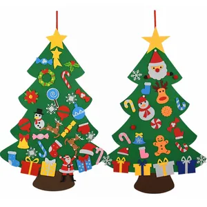 定制环保圣诞装饰毛毡圣诞树