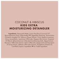 Spray démêlant pour les cheveux de marque privée pour les enfants et les tout-petits spray anti-frisottis hydratant et brillant pour les cheveux spray après-shampooing à laisser en place pour les bouclés