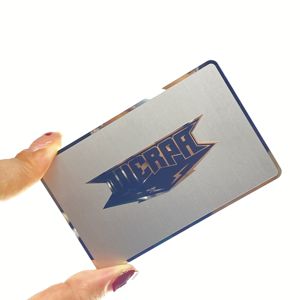 Tarjetas transparentes de PVC Tarjetas de visita Base Metal Tarjetas de visita Metal Tarjeta DE CRÉDITO Cobre - Product Image 5