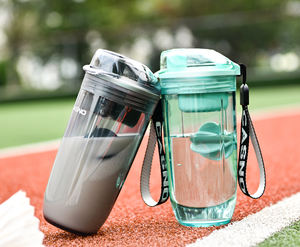 המוצרים הנמכרים ביותר בקבוקי מים סיטונאי 400 מ""ל אימון בלנדר שייקר חדר כושר בקבוקי מים חלבון - Product Image 5