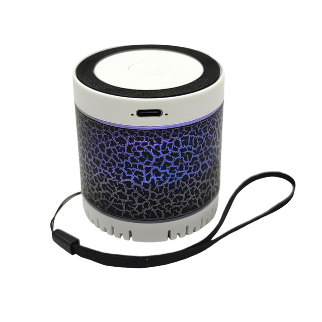 Factory Wholesale Mini Bluetooth Speaker Portable Wireless Stereo Speaker RGB LED Light Custom Logo OEM Manufacturer