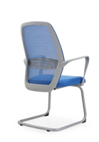 Chaise de bureau ergonomique en maille pour cadre, fauteuil de conférence réglable pour l'école, chaises d'entraînement empilables pour étudiants