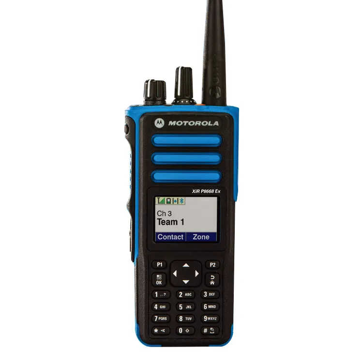 MOTOTRBO DP4801ex walkie talkie with GPS service system Bluetooth portable waterproof explosion-poof wireless radio