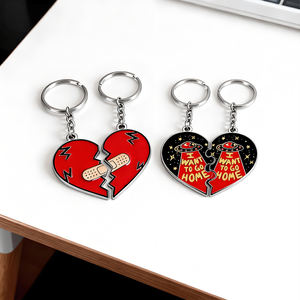 سلسلة مفاتيح <span class=keywords><strong>2026</strong></span> إكسسوارات معدنية جميلة على شكل ظرف صور للأزواج - Product Image 2