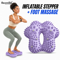 Pequeño producto de ejercicio: Stepper inflable, equipo de fitness para entrenamiento de personas mayores, equipo de gimnasio en casa, terapia magnética, ¡gran oferta!