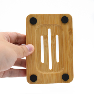 Portasapone fertilizzante durevole in legno massello di alta qualità senza foratura portasapone drenabile per il bagno - Product Image 6