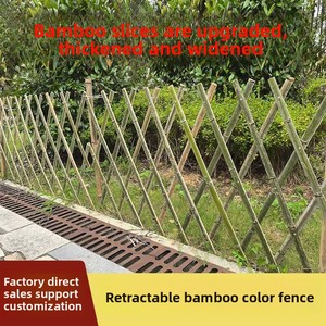 Clôture de jardin rétractable et flexible pour l'extérieur, facile à assembler, pour <span class=keywords><strong>potager</strong></span>, aménagement paysager, mur de séparation, clôture de ferme - Product Image 5