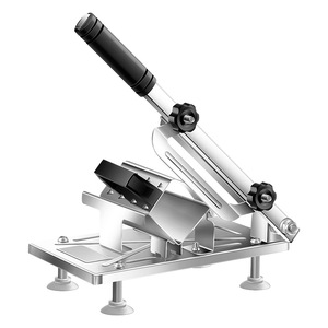 Stainless Steel Meat Slicer Adjustable Thickness Manual Household Commercial Use Multi Functional For Beef Mutton Slicing - Product Image 3