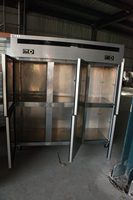 Congélateur commercial 6 portes en acier inoxydable 201 pour la restauration