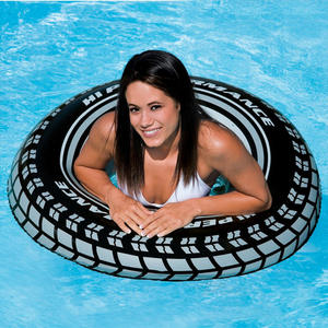 Bouée gonflable pour adultes en gros - 114 cm, siège flottant pour la natation, anneau flottant pour les activités en <span class=keywords><strong>piscine</strong></span> et à la plage - Product Image 3