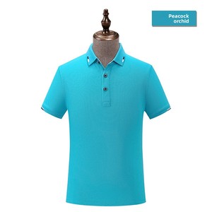 Maglietta Estiva <span class=keywords><strong>Paul</strong></span> in Cotone Ricamato a Maniche Corte <span class=keywords><strong>da</strong></span> Uomo, Personalizzabile con Logo, per Pubblicità, Abbigliamento <span class=keywords><strong>da</strong></span> Squadra per Esterni, Traspirante - Product Image 3