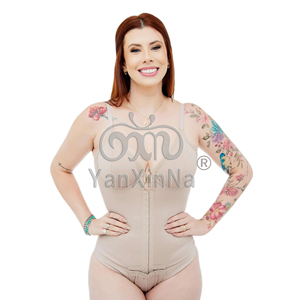 Body sculptant intégral colombien pour <span class=keywords><strong>femme</strong></span>, effet rehausseur de fesses et contrôle du ventre, avec fermeture éclair frontale, amincissant - Product Image 5