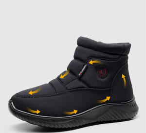 Vendita calda <span class=keywords><strong>Online</strong></span> di stivali da neve leggeri impermeabili caldi da donna suole spesse antiscivolo caldi Fluff comodi stivali da neve - Product Image 3