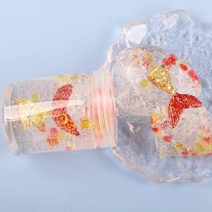 CHENXI Nuevo Kit de Slime Transparente de Sirena, Seguro y No Tóxico, Slime Elástico de Perlas Coloridas Sorpresa, Juego Sensorial DIY para Niños - Product Image 6