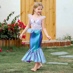 Disfraz de Princesa Ariel de la Película Sirenita para Niña, Disfraz Infantil de Cosplay - Product Image 5