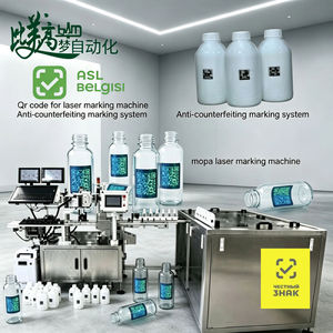 Máquina de Marcado Láser UV Dual Anti-Falsificación, con Código GS1 Interno y Externo, para Línea de Producción de Botellas de Cosméticos, Un Código por Artículo - Product Image 3