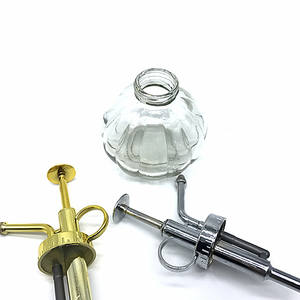 Pulverizador de cabeza de cobre para plantas, botella pulverizadora de vidrio con cierre acanalado, Color dorado, todos los rayos Uv, 33mm - Product Image 6