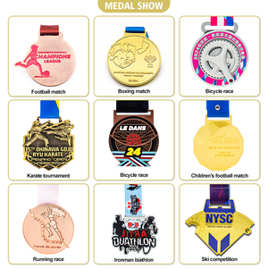 Ajedrez Metal Premio Baloncesto Deportes milagrosos Fútbol Medalla personalizada Oro Deportes Taekwondo Medallas con cinta - Product Image 5