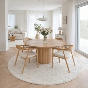 Chaise de salle à manger moderne en bois massif avec siège rembourré, chaise d'appoint en bois pour salle à manger, maison, hôtel - Product Image 1