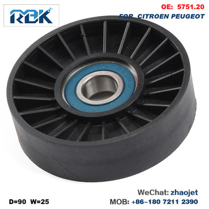 ล้อไกด์ Tensioner 575120 D90mm W25mm 17มม. สำหรับชิ้นส่วนทดแทนของเปอโยต์ - Product Image 5