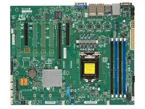 Placa Base para Servidor ATX MBD-X11SSI-LN4F con un Solo Socket C236 LGA-1151 (Socket H4), Compatible con DDR4, Nuevo, Entrega Rápida, Buen Precio, ATX Nuevo - Product Image 1