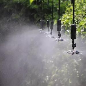 Dispositif d'arrosage <span class=keywords><strong>micro</strong></span>-<span class=keywords><strong>suspendu</strong></span> pour serre, buse d'arrosage suspendue à 4 voies avec dispositif anti-goutte - Product Image 5