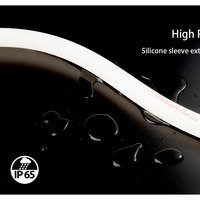 3m/4m/5m 22mm 360 degrés rond flexible led néon lumière tube silicone étanche 3000K/4000K/6500K LED bande néon
