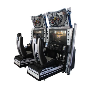 Máquina de Juegos de Carreras de Coches con Pantalla LCD de 32 Pulgadas, Funciona con Monedas, Estilo Outrun - Product Image 4