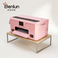 Impresora Plana de Inyección de Tinta DTF Benlun XP600 - Nueva Impresora Automática de Alta Velocidad 1.2/h Multifunción para Cuero/PET sin Bordes, 1 Año de Garantía