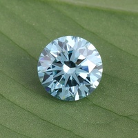Vente en gros de diamants CVD de qualité supérieure, 3,01 carats, VS2, bleu, taille ronde brillante, diamant de laboratoire de luxe, taille excellente, diamant synthétique brut