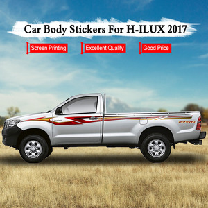 Calcomanías de Vinilo Gráfico para <span class=keywords><strong>Vigo</strong></span> 2017 de 2 Puertas, Calcomanías para Carrocería de Hilux Revo Toyota, Piezas de Automóvil, Calcomanías para Puertas Exteriores - Product Image 4