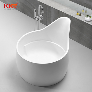 حوض استحمام حديث التصميم قائم بذاته مصنوع من السطح الصلب للشقق/الفلل/الفنادق - Product Image 6