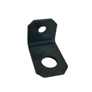 Black Metal Corner Bracket L Brackets For Wood Furniture Bed Chair Customized L-shaped bracket