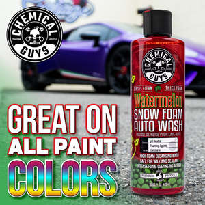 Chemical Guys Jabón Espuma para Lavado de Autos con Aroma a Sandía, Ultra Transparente, para Detallado de Alta Resistencia, 16 fl oz (ACC160) - Product Image 5