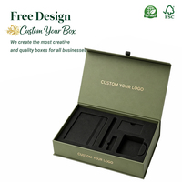 Caja de Presentación de Tarjetas de Visita de Lujo, Personalizada, Ecológica, Hecha con Materiales Reciclados, Impermeable, para Regalos Empresariales