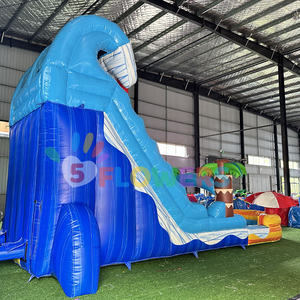 Château gonflable <span class=keywords><strong>avec</strong></span> toboggan aquatique et <span class=keywords><strong>piscine</strong></span> - Product Image 6