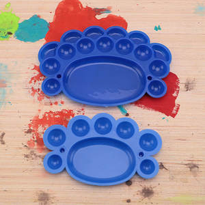 Ensemble de palettes en <span class=keywords><strong>plastique</strong></span> colorées pour peinture aquarelle et acrylique comprenant des brosses à cheveux en nylon-pour la peinture d'art - Product Image 4