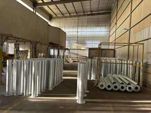 <span class=keywords><strong>Columnas</strong></span> Galvanizadas por Inmersión <span class=keywords><strong>en</strong></span> Caliente <span class=keywords><strong>de</strong></span> Fábrica. Poste <span class=keywords><strong>de</strong></span> Seguridad Vial con Base Cuadrada, Barrera <span class=keywords><strong>de</strong></span> Estacionamiento para Uso <span class=keywords><strong>en</strong></span> <span class=keywords><strong>Estacionamientos</strong></span> y Otros - Product Image 4