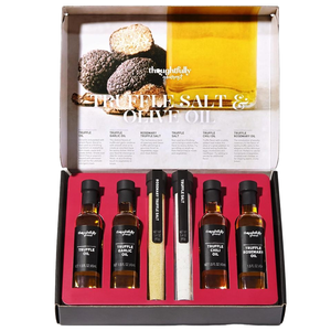 El juego <span class=keywords><strong>de</strong></span> regalo <span class=keywords><strong>de</strong></span> aceite <span class=keywords><strong>de</strong></span> oliva virgen extra Premium Thoughtfully Gourmet incluye 4 botellas <span class=keywords><strong>de</strong></span> metal 2 sales <span class=keywords><strong>de</strong></span> trufa herramientas <span class=keywords><strong>de</strong></span> especias <span class=keywords><strong>de</strong></span> hierbas reales - Product Image 2