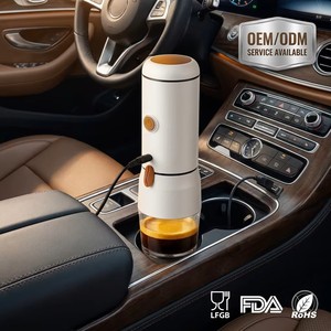 Machine à expresso électrique rechargeable 12V USB pour voiture, brassage <span class=keywords><strong>automatique</strong></span>, pression de 15 bars, compatible avec les capsules NS/DG, café moulu - Product Image 6