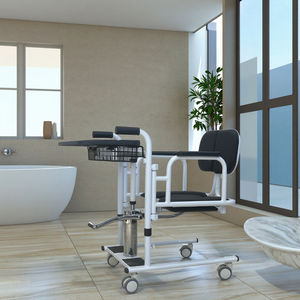 Silla de transferencia de elevación de pacientes portátil para seguridad en el baño, equipo auxiliar para el cuidado de ancianos, suministros de terapia de rehabilitación - Product Image 6