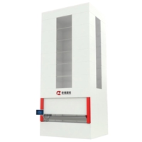 Módulo de Elevación Vertical Automatizado y Duradero, Estante de Almacenamiento Giratorio de Acero Galvanizado con Zinc, 50 Bandejas, Equipo de Almacenamiento de Carga de 30000 kg