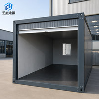 Conteneurs de stockage modulaires préfabriqués portables de 10 pieds, type Tiny Flat Pack, pour entrepôts et garages