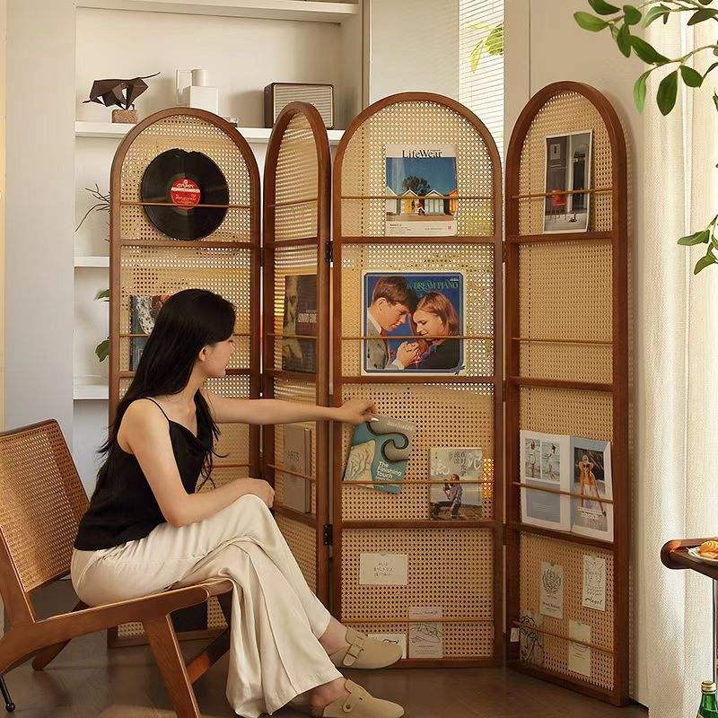 4 piezas color nogal - ancho total 200-170mm de alto