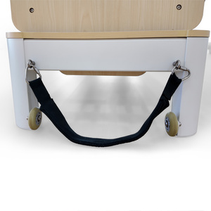 <span class=keywords><strong>Reformer</strong></span> de <span class=keywords><strong>Pilates</strong></span> de Aluminio de Alto Rendimiento con Torre y Caja de Sentado, Equipo Profesional Completo para Yoga - Product Image 4